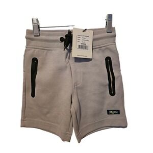 NWT Vingino Rantasi shorts in smoke gray for boys size 6